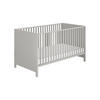 GITTERBETT Olli Babybett 144,6/76,3/81,3 cm  - Grau, Basics, Holz/Holzwerkstoff (144,6/76,3/81,3cm) - Paidi