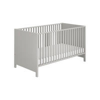 GITTERBETT Olli Babybett 144,6/76,3/81,3 cm  - Grau, Basics, Holz/Holzwerkstoff (144,6/76,3/81,3cm) - Paidi