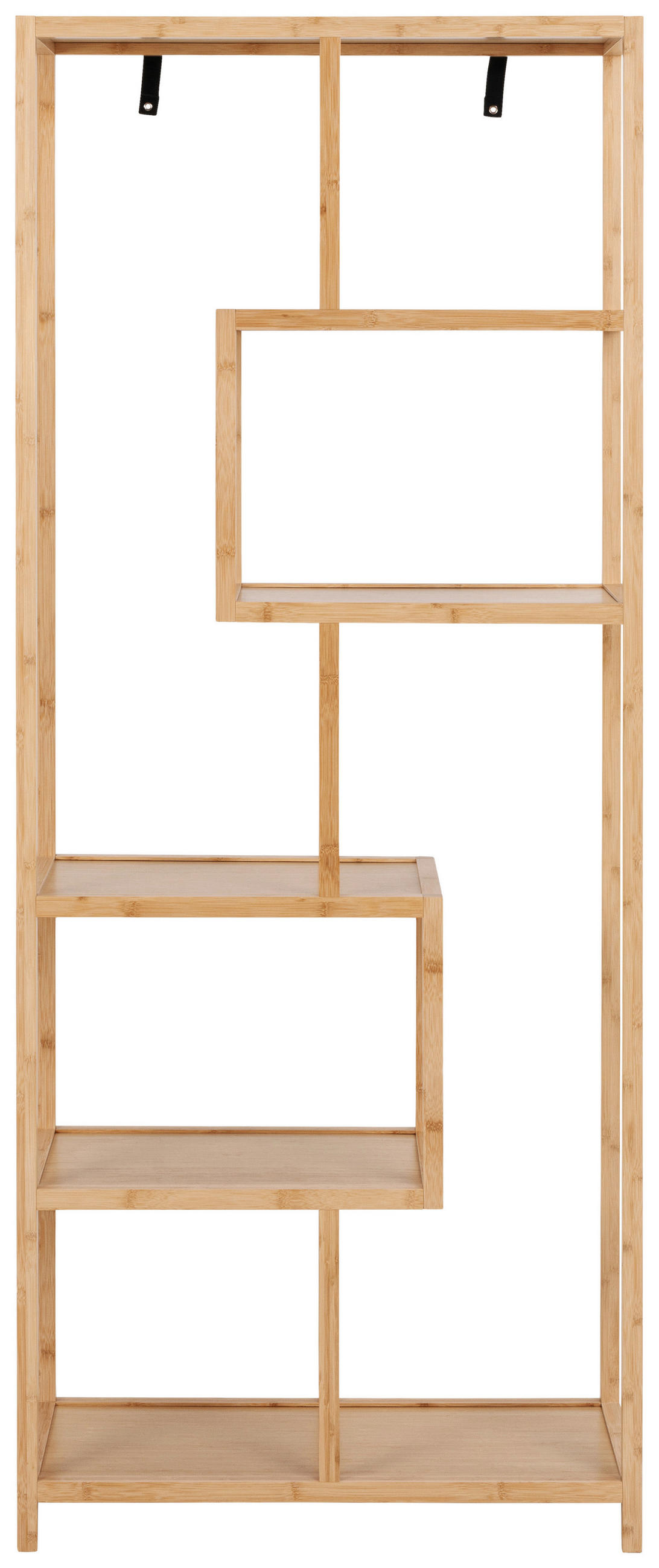 REGÁL, přírodní barvy, bambus, 77/185/35 cm - přírodní barvy, Design, dřevo (77/185/35cm) - Livetastic