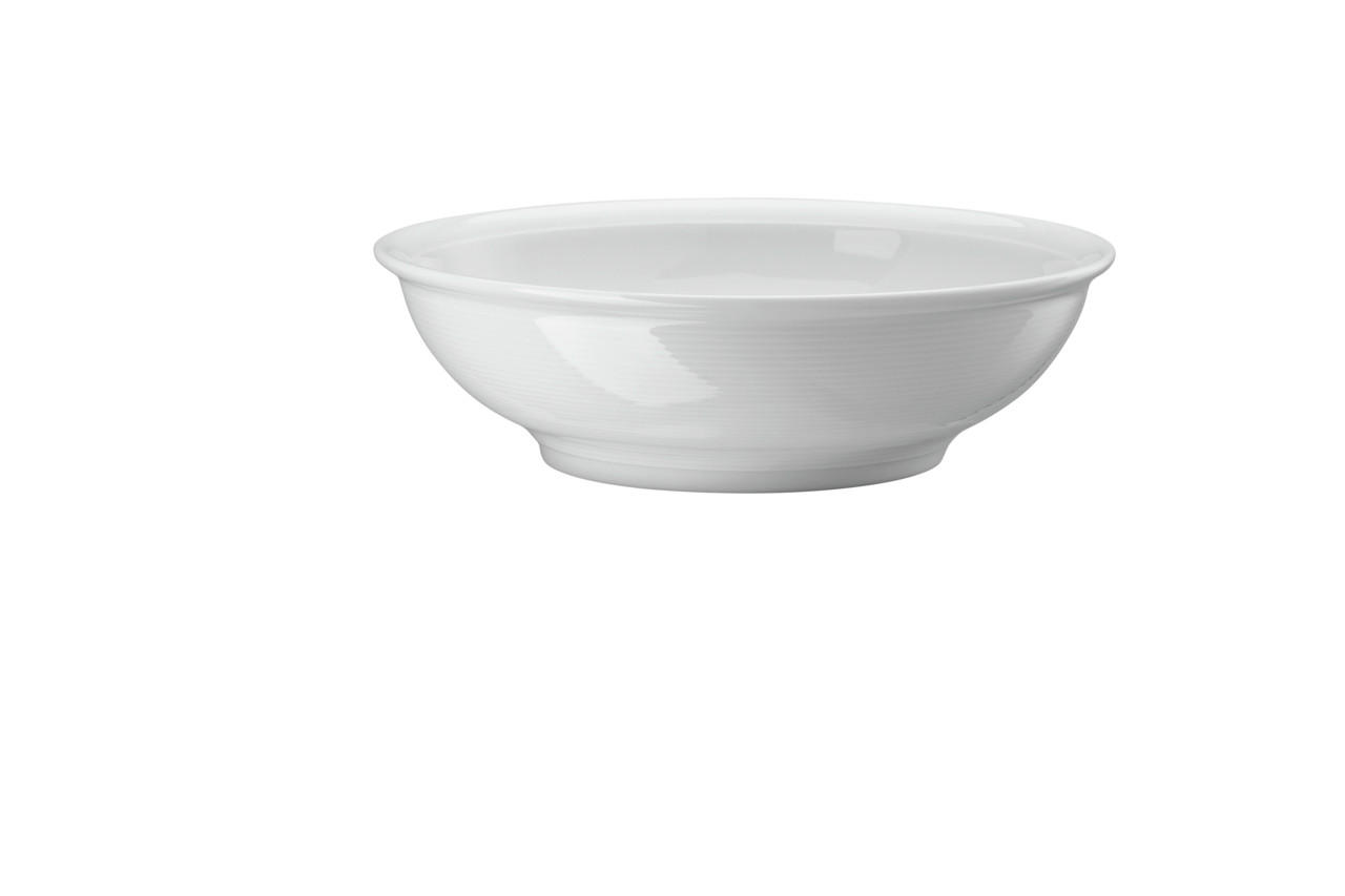 SCHÜSSEL   - Weiß, Basics, Keramik (22/22/6,6cm) - Thomas