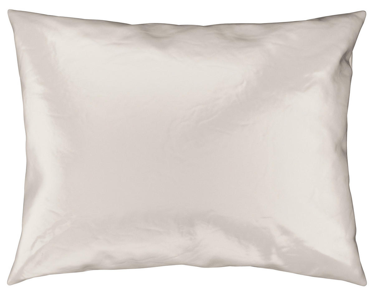 POSTEĽNÁ BIELIZEŇ, satén, krémová, 140/200 cm - krémová, Natur, textil (140/200cm) - Bio:Vio