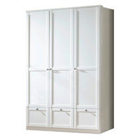 ŠATNÍKOVÁ SKRIŇA, biela, 135/200/58 cm - farba zinku/biela, Basics, kov/kompozitné drevo (135/200/58cm)