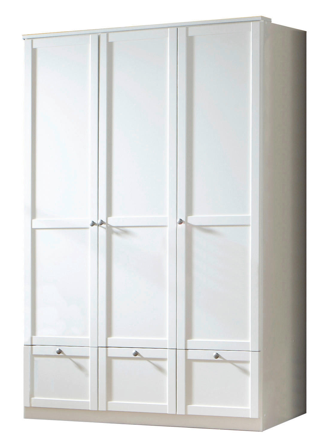 ŠATNÍ SKŘÍŇ, bílá, 135/200/58 cm