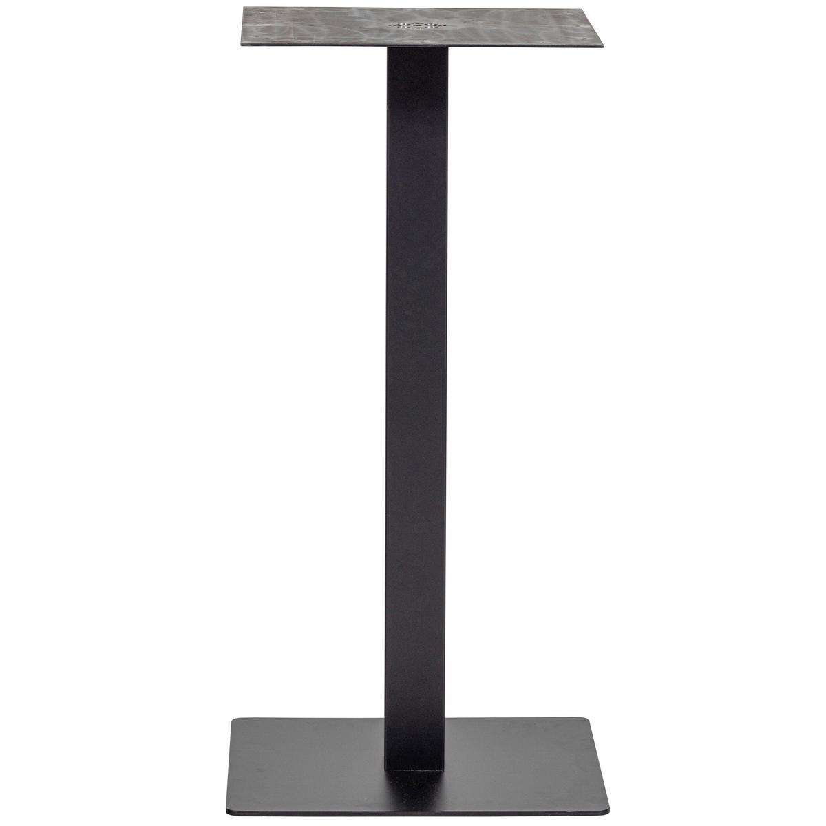 TISCHGESTELL in Metall 50/50/105 cm   - Schwarz, MODERN, Metall (50/50/105cm) - Livetastic