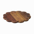 DEKOTABLETT 24/2 cm    - Ecru, Design, Holz (24/2cm) - Ambia Home