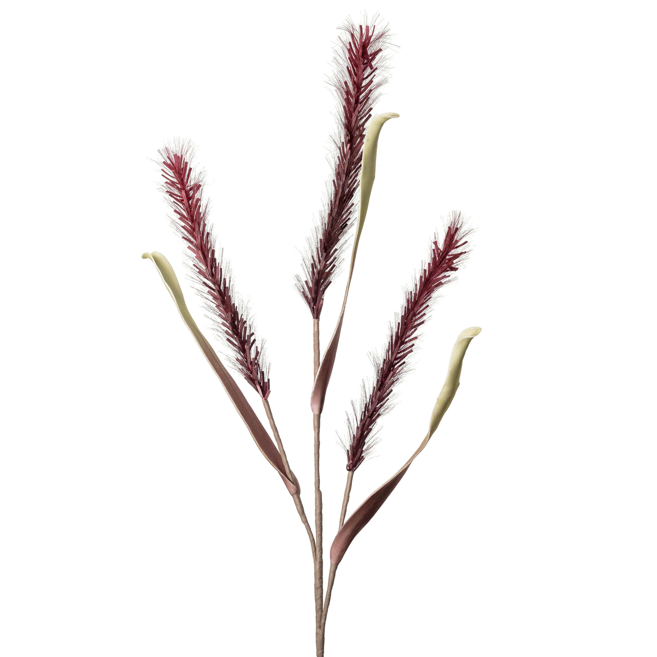 KUNSTBLUME - Beere/Braun, Basics, Kunststoff (105cm)