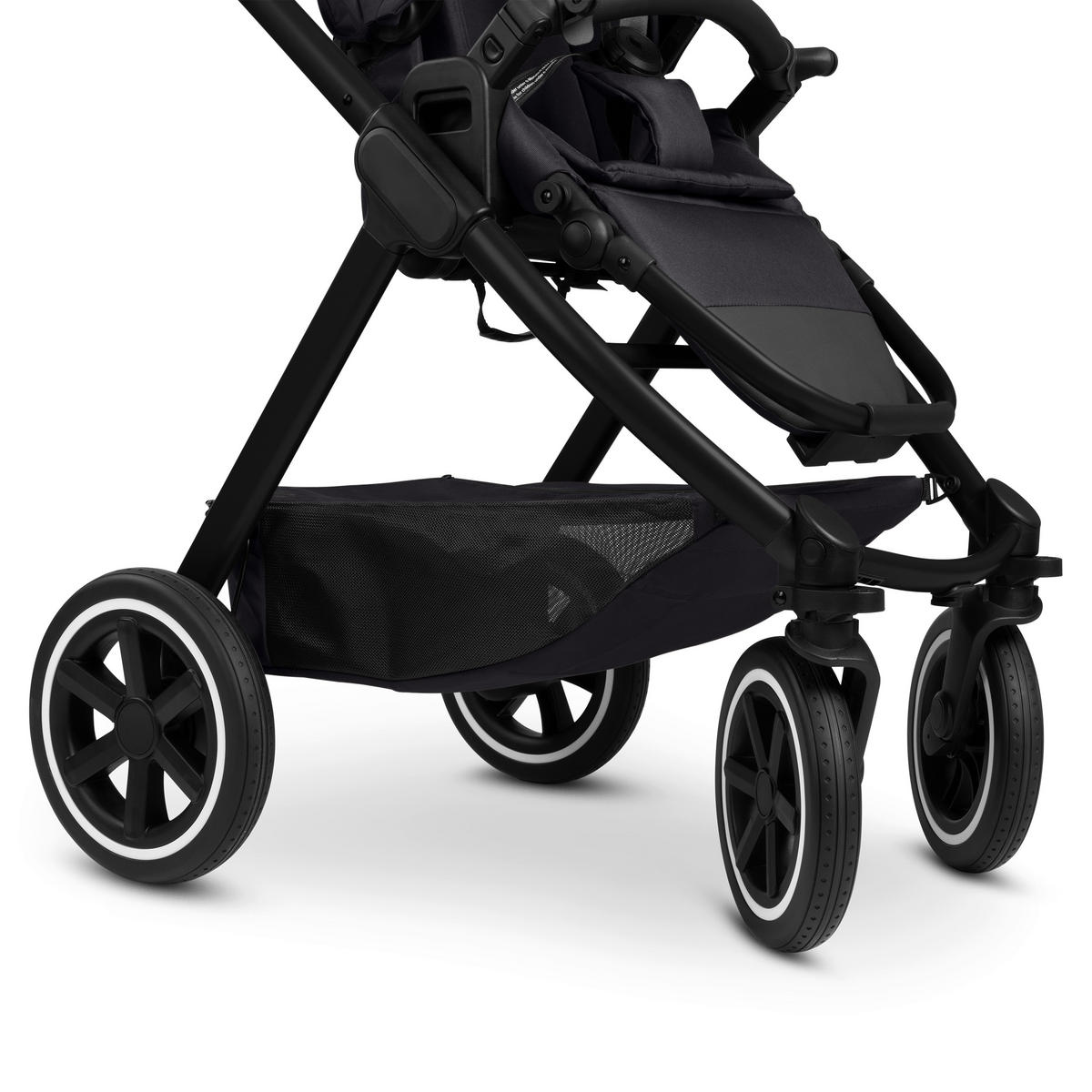 KINDERWAGEN Samba 2  - Schwarz, Basics, Textil/Metall (60/108/88cm) - ABC Design