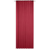 FERTIGVORHANG  blickdicht   135/245 cm  - Rot, Basics, Textil (135/245cm) - Esposa