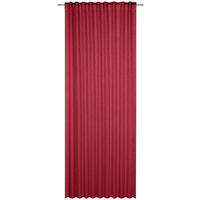 FERTIGVORHANG  blickdicht   135/245 cm  - Rot, Basics, Textil (135/245cm) - Esposa