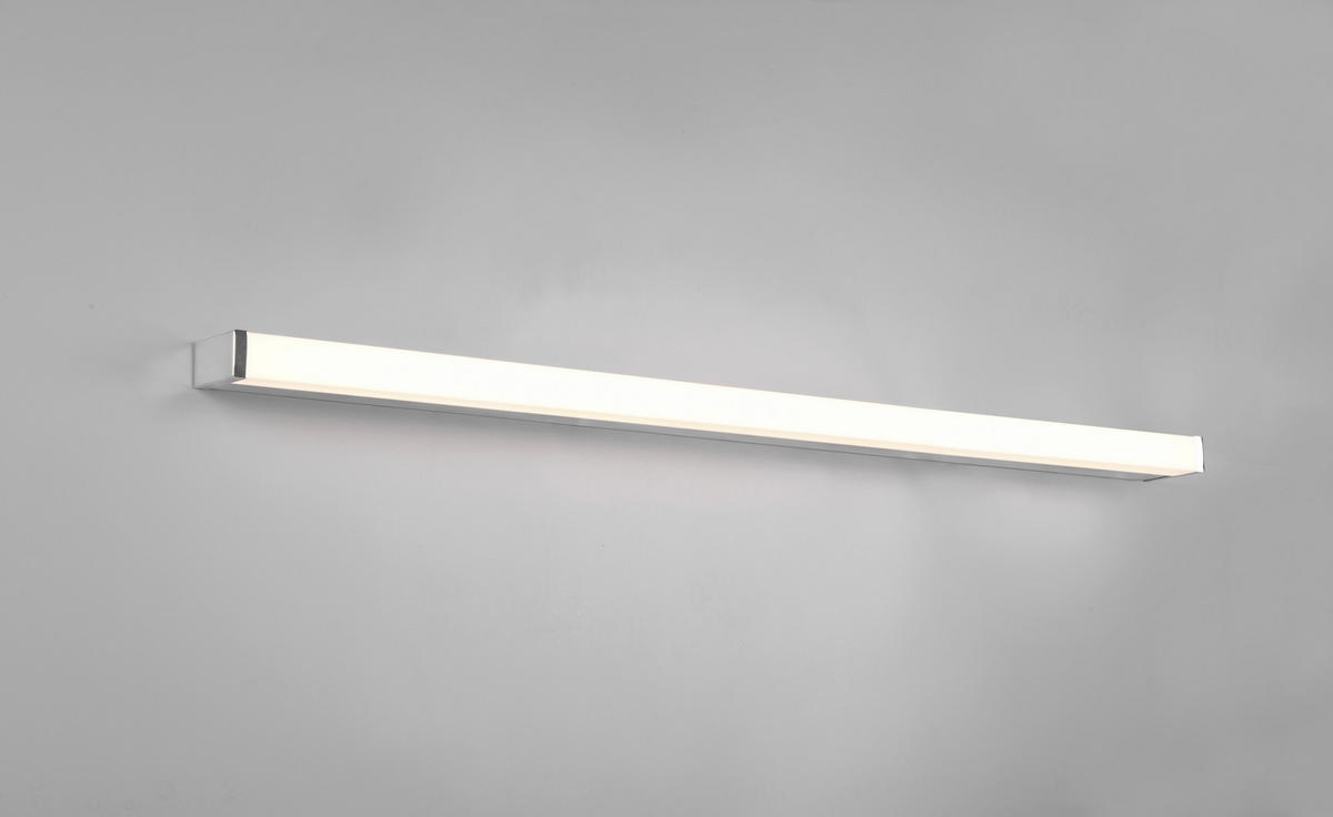 BADEZIMMER-WANDLEUCHTE - Chromfarben/Weiss, Basics, Kunststoff/Metall (3,8/120/7,9cm) - Trio Leuchten