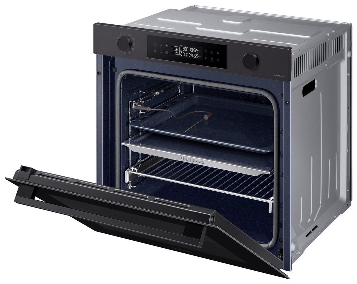 BACKOFEN NV7B4455UAB/U3  - Schwarz, Design, Glas/Metall (59,5/59,5/57,1cm) - Samsung