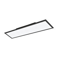 LED-DECKENLEUCHTE Salobrena-Z  Smart 120/30/5 cm   - Schwarz/Weiß, Design, Kunststoff/Metall (120/30/5cm) - Eglo