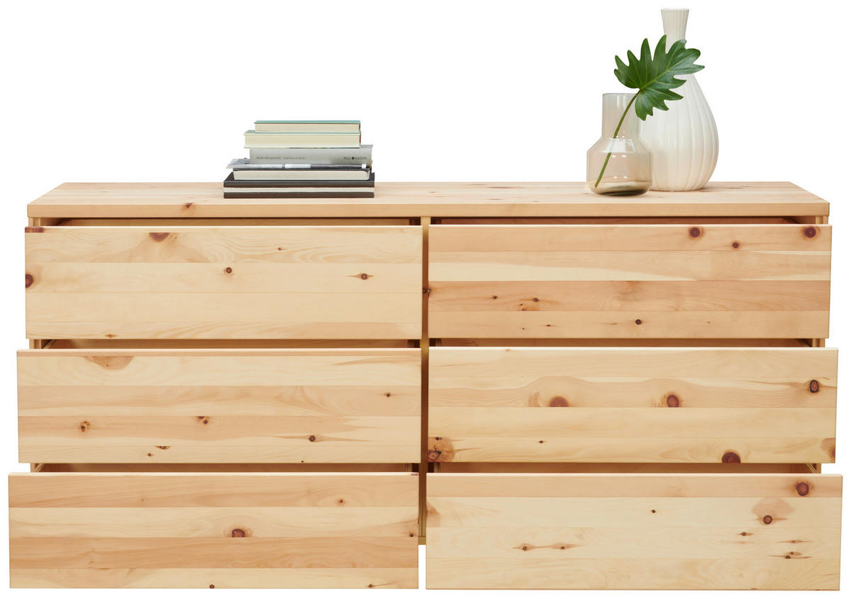 KOMMODE  in 140/62/41 cm  - Natur, Holz (140/62/41cm) - Valnatura