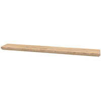 STENSKA POLICA - barve grafita, Design, kovina/leseni material (140/5/19cm) - Landscape