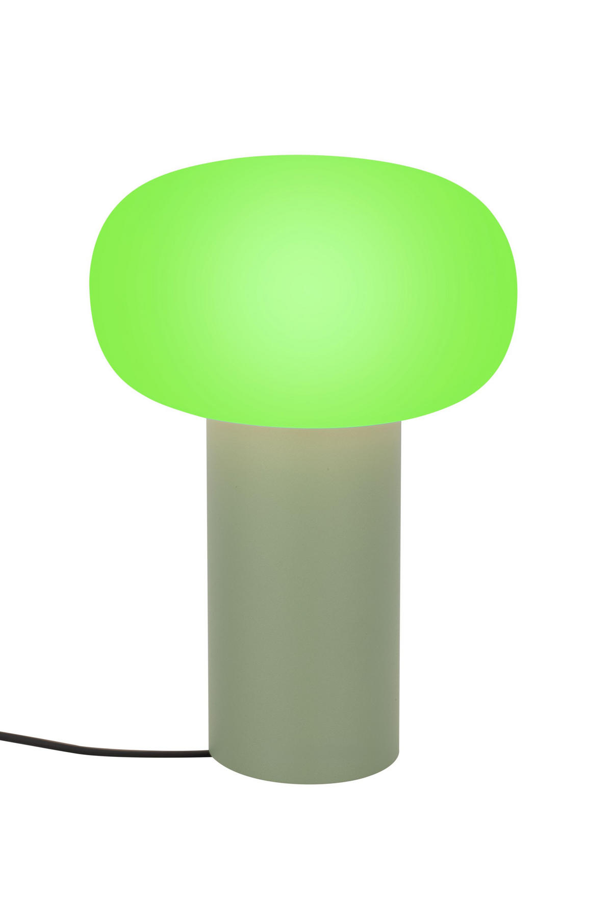 PORTABEL LAMPA 13/19 cm   - vit/grön, Trend, metall/glas (13/19cm) - Dieter Knoll