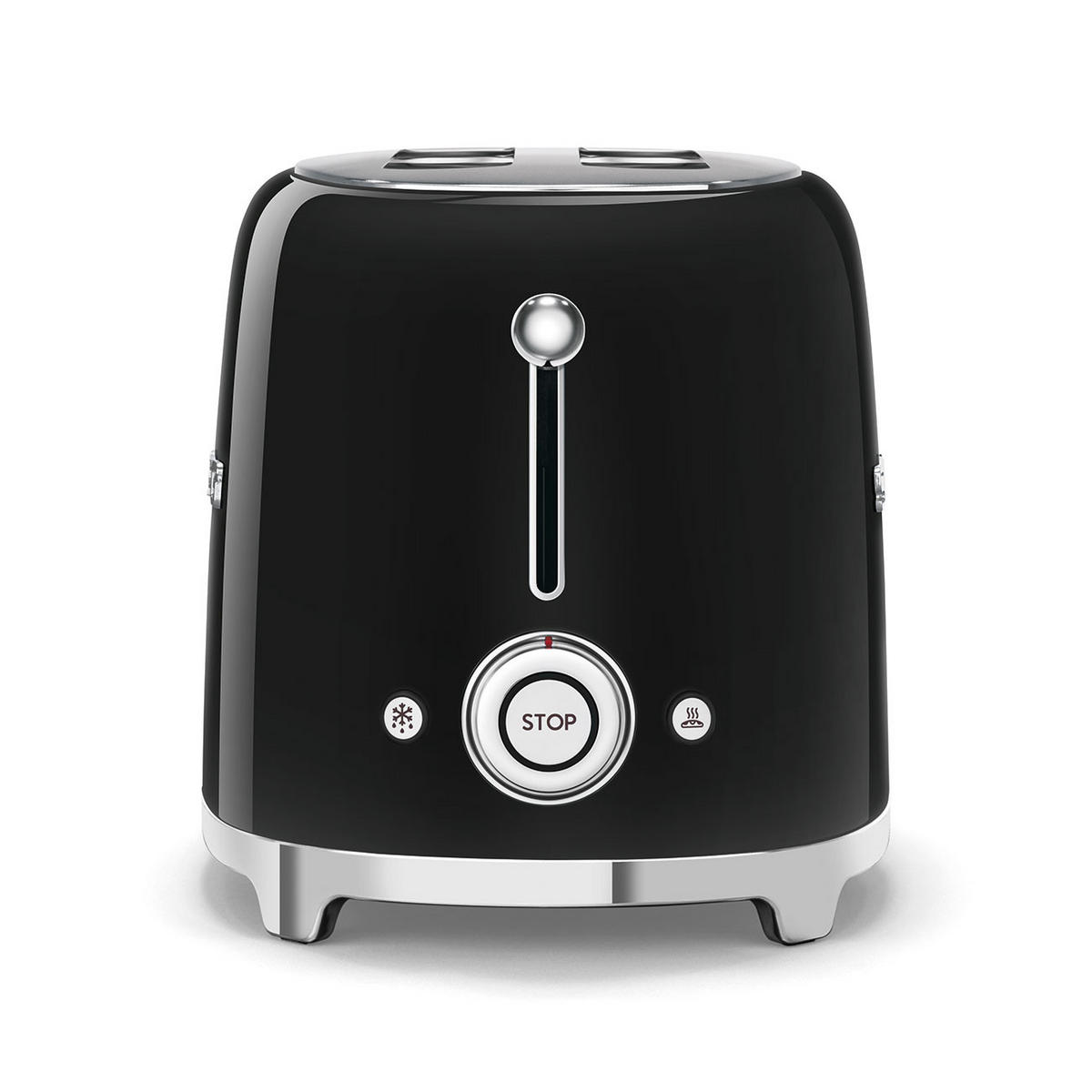 TOASTER  - Schwarz, Basics, Metall (31/19,8/19,5cm) - SMEG