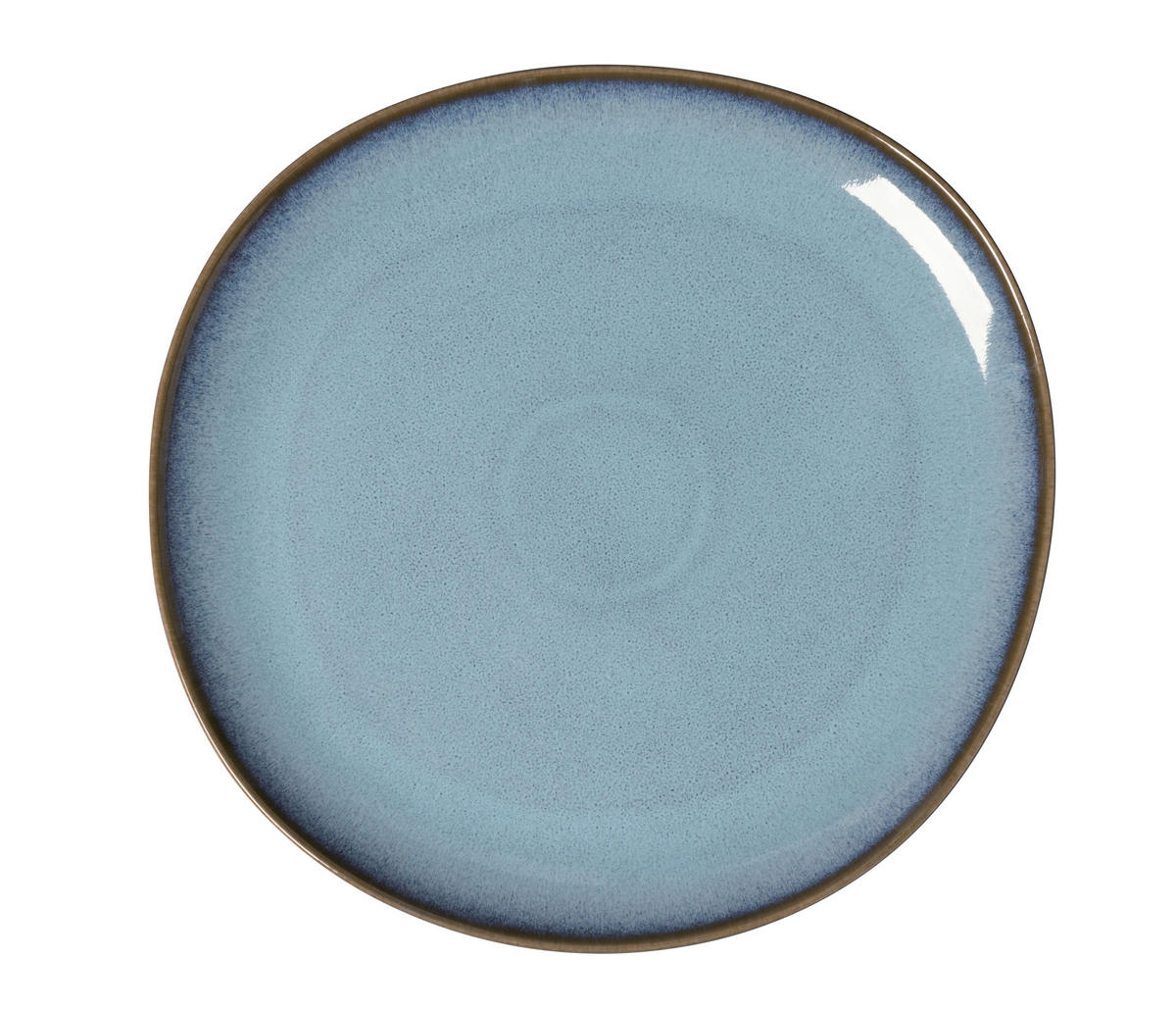 SERVIERPLATTE - Blau/Braun, LIFESTYLE, Keramik (32/31,5/3cm) - like.Villeroy & Boch