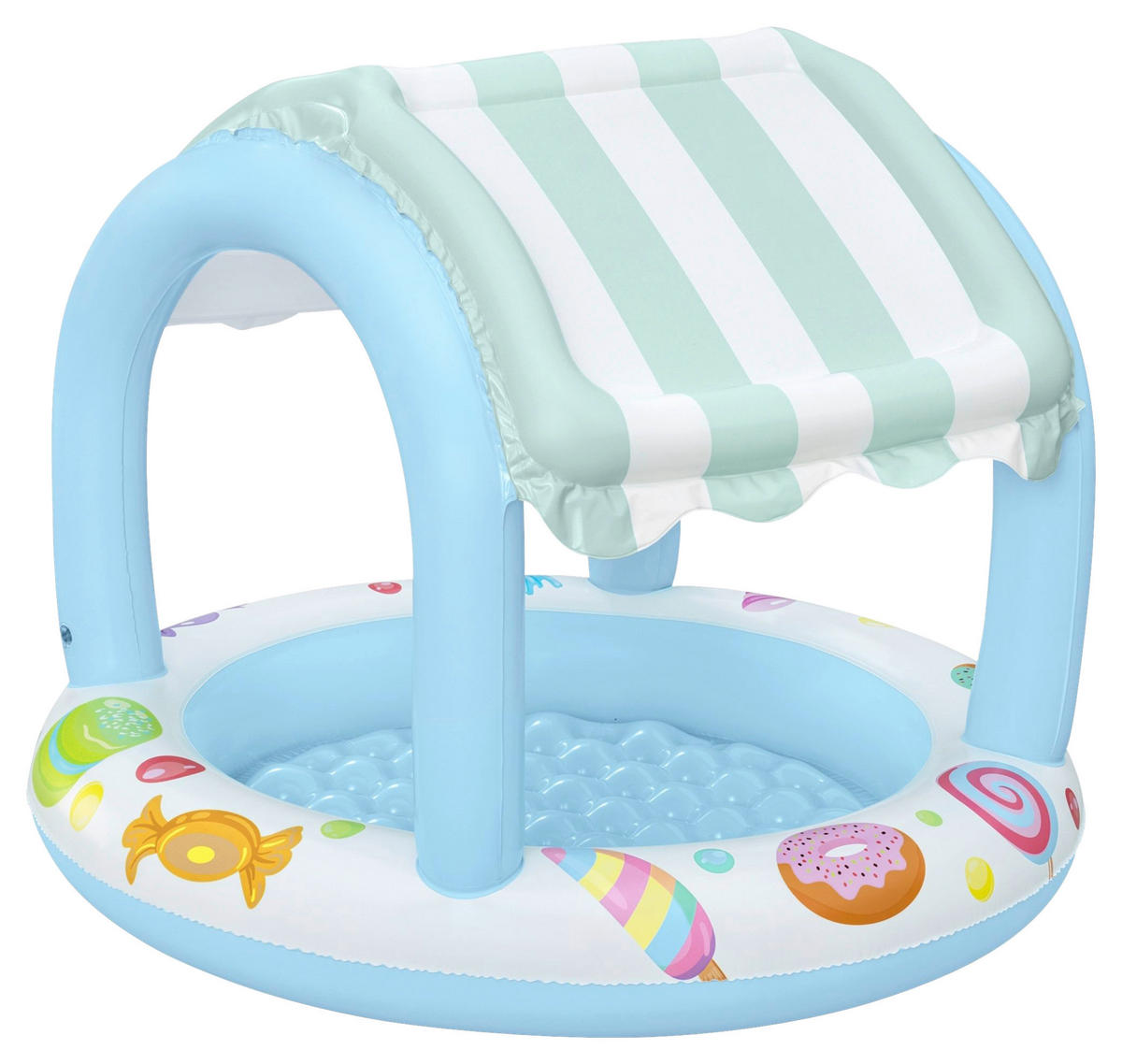 PLANSCHBECKEN 104/84 cm  - Multicolor, Basics, Kunststoff (104/84cm) - Bestway