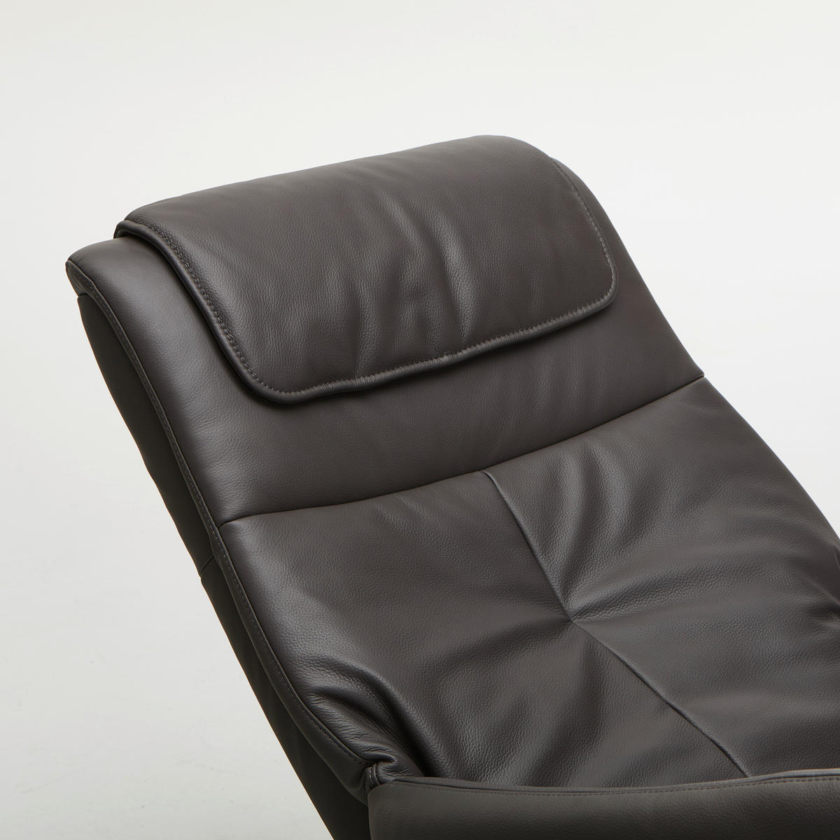 MASÁŽNÍ KŘESLO, kov, textil, kůže, černá, tmavě šedá - černá/tmavě šedá, Design, kov/textil (77/113/86cm) - Xora