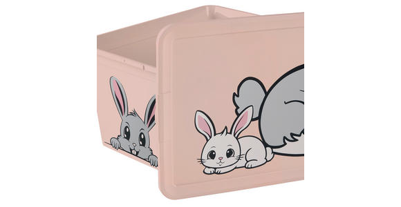 SPIELZEUGBOX 48,5/36/25 cm - Rosa, Basics, Kunststoff (48,5/36/25cm) - My Baby Lou