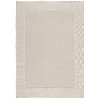 VLNĚNÝ KOBEREC, 160/230 cm, krémová - krémová, Basics, textil (160/230cm)