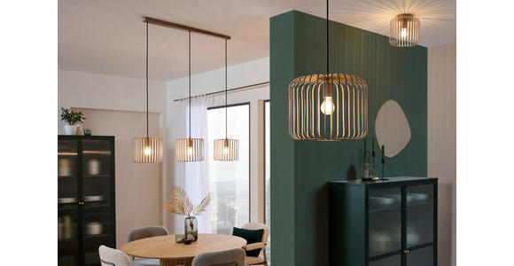 HÄNGELEUCHTE 110/25/120 cm - Sandfarben, KONVENTIONELL, Metall (110/25/120cm) - Novel