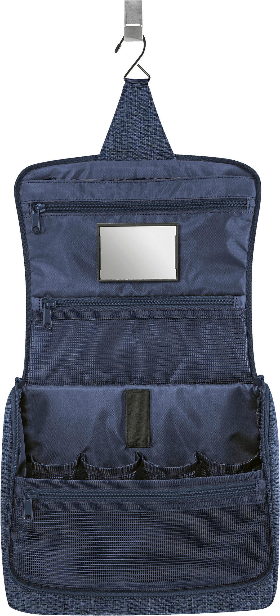 KOZMETICKÁ TAŠKA  - tmavomodrá, Basics, textil (28/25/10cm) - Reisenthel