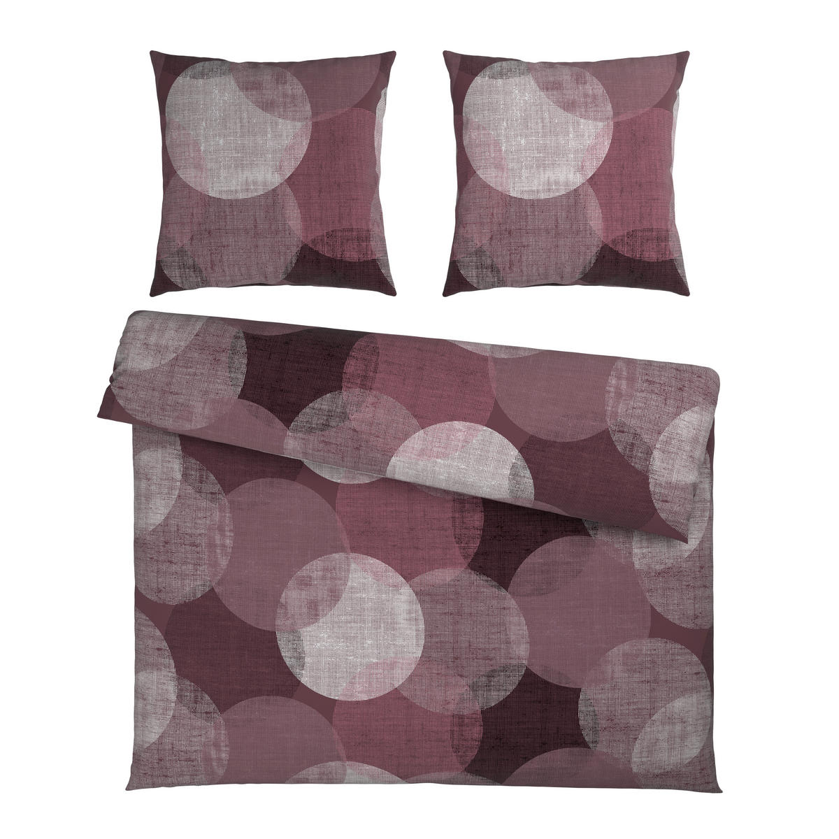 BETTWÄSCHE Flanell 200/200 cm  - Mauve, Textil (200/200cm) - Esposa