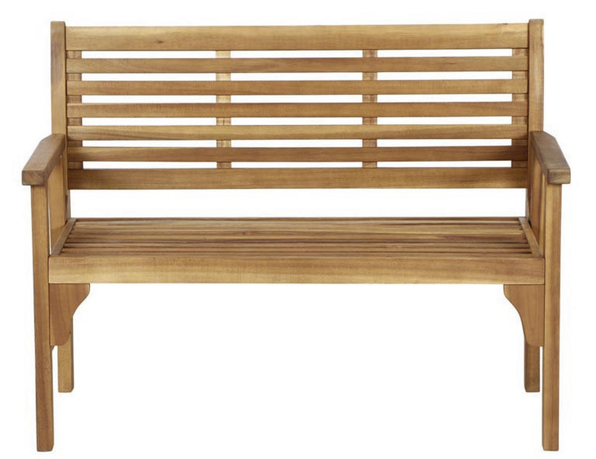 GARTENBANK 120/90/59,5 cm  in Akaziefarben  - Akaziefarben, MODERN, Holz (120/90/59,5cm) - Siena Garden