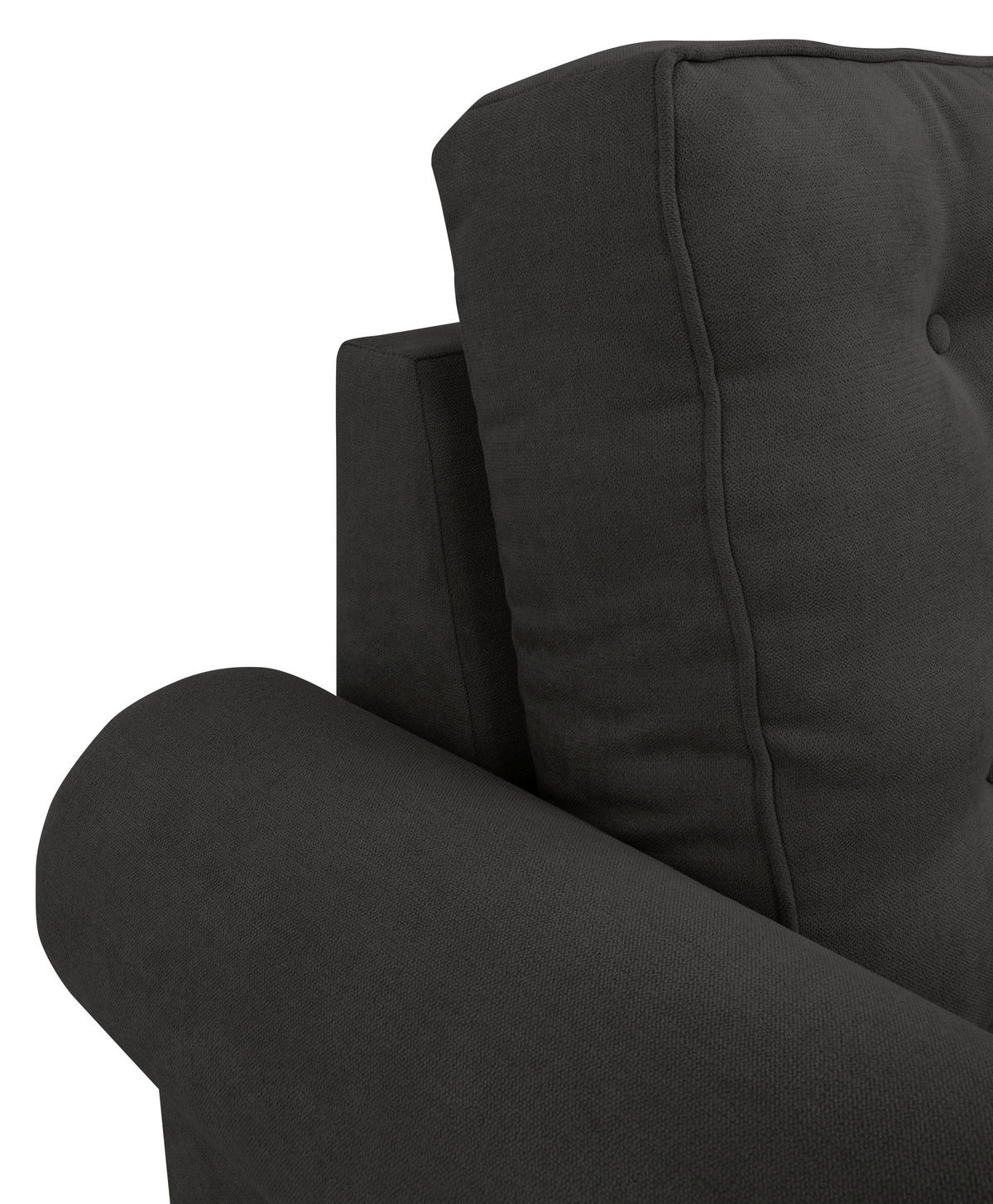 SESSEL in Schwarz  - Buchefarben/Schwarz, Design, Holz/Textil (93/89/82cm) - MID.YOU