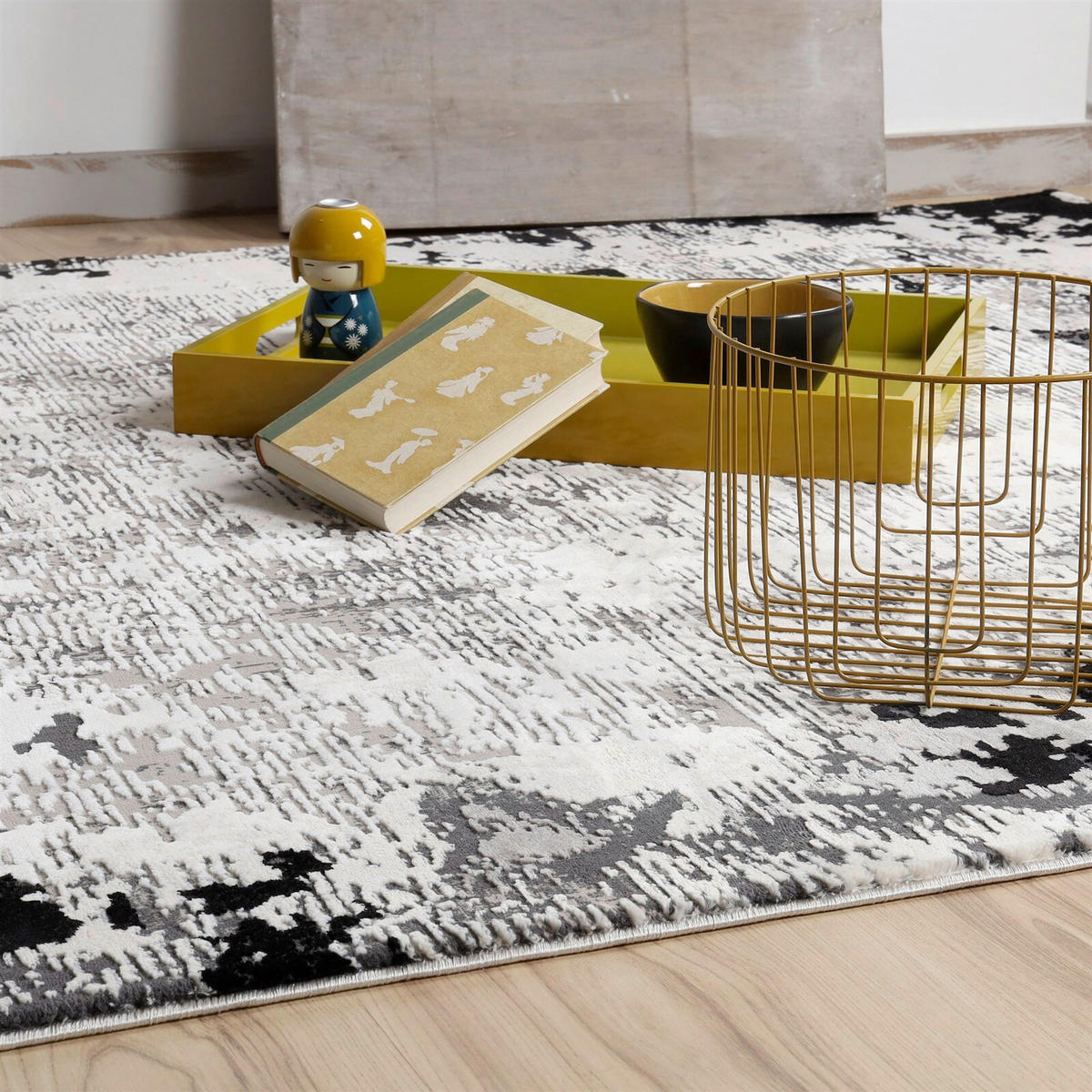 FLACHWEBETEPPICH 200/290 cm Grau  - Grau, Basics, Textil (200/290cm) - Kayoom