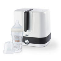 DAMPFSTERILISATOR Vario Express inkl. Perfect Match Flasche 260ml  - Basics (22,5/27/26,5cm) - NUK