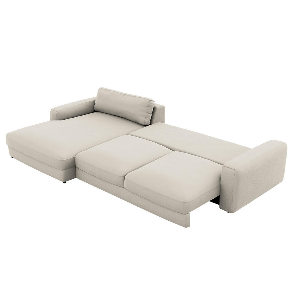 Thumbnail - Trendmanufaktur Ecksofa, Grau, Textil, 4-Sitzer, Füllung: Schaumstoff, Silikon, Ottomane rechts, L-Form, 176x84x303 cm, ...