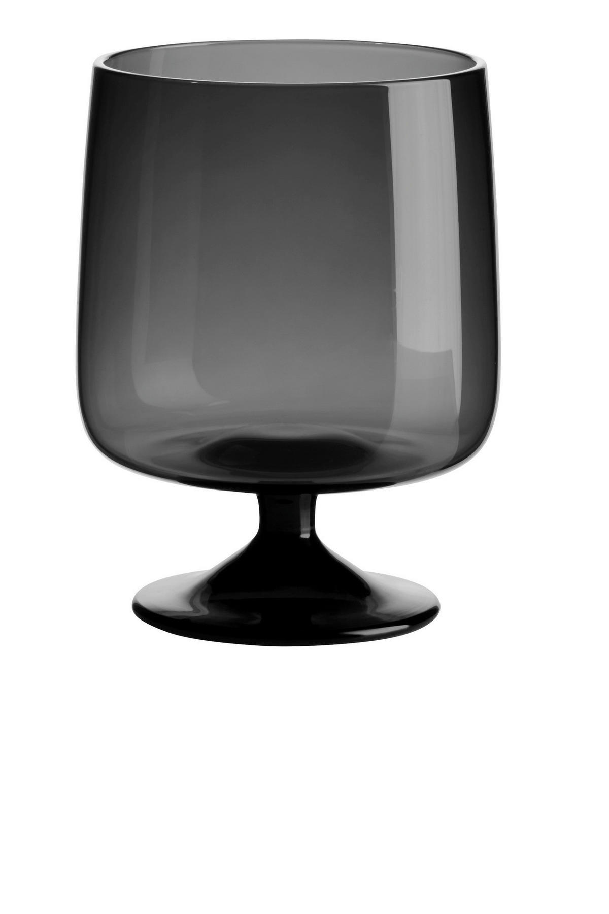 GLAS Sarabi grey 200 ml  - Grau, Design, Glas (8/10,5cm) - ASA