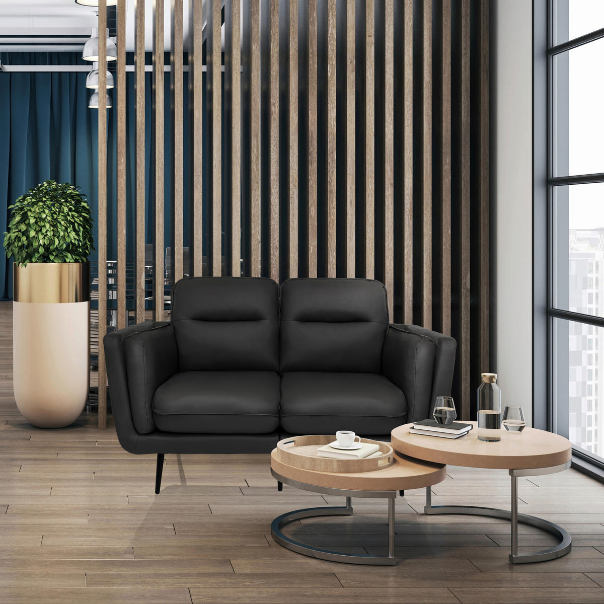 LOUNGESOFA  - Grau, MODERN, Textil (143/70/73cm) - MID.YOU