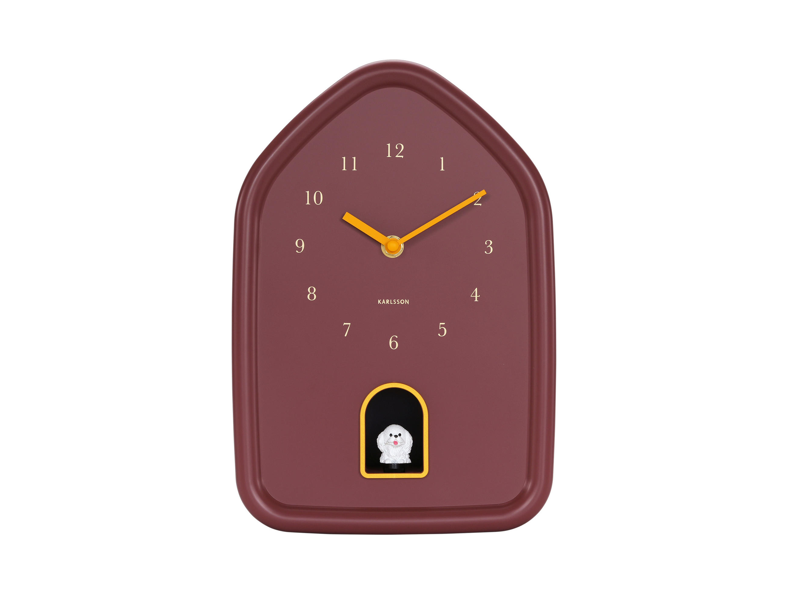 WANDUHR  Bordeaux  - Bordeaux, Basics, Kunststoff (20/29.1cm) - Karlsson