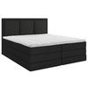 BOXSPRINGBETT 200/200 cm  in Schwarz  - Schwarz, Design, Holzwerkstoff/Kunststoff (200/200cm) - MID.YOU