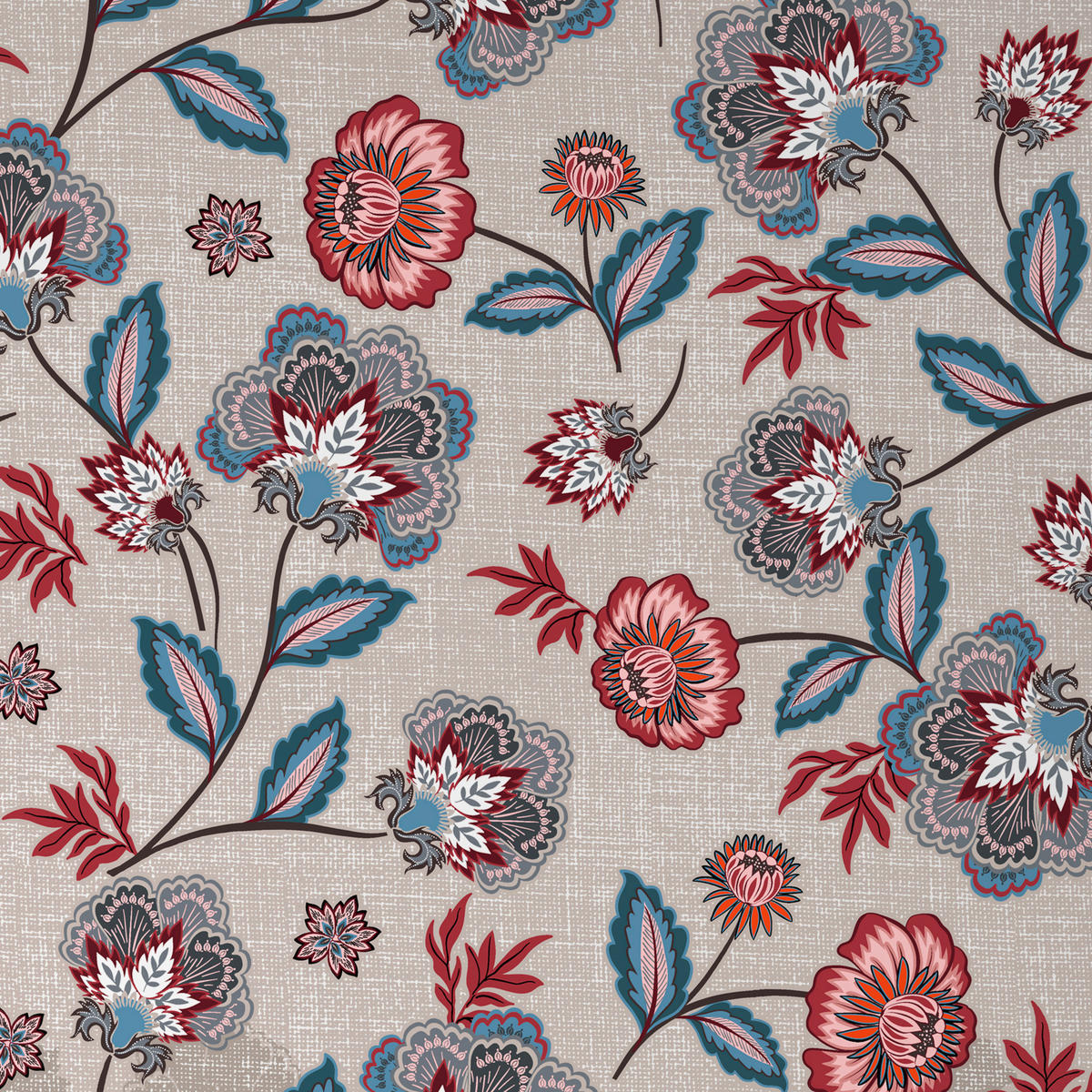 BETTWÄSCHE 1-teilig CUBY Satin 140/200 cm  - Bordeaux, KONVENTIONELL, Textil (140/200cm) - Novel