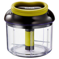 UNIVERSALZERKLEINERER  - Klar/Schwarz, Basics, Kunststoff/Metall (13.9/13.9/15.4cm) - Tefal