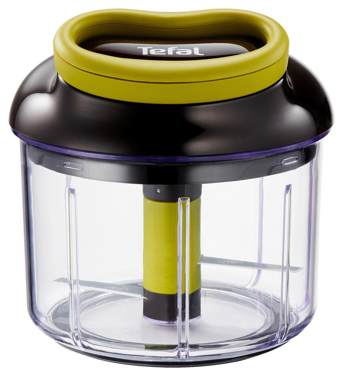 UNIVERSALZERKLEINERER  - Klar/Schwarz, Basics, Kunststoff/Metall (13.9/13.9/15.4cm) - Tefal