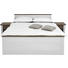 BETTANLAGE 180/200 cm - Trüffeleichefarben/Weiß, Design (180/200cm) - CARRYHOME