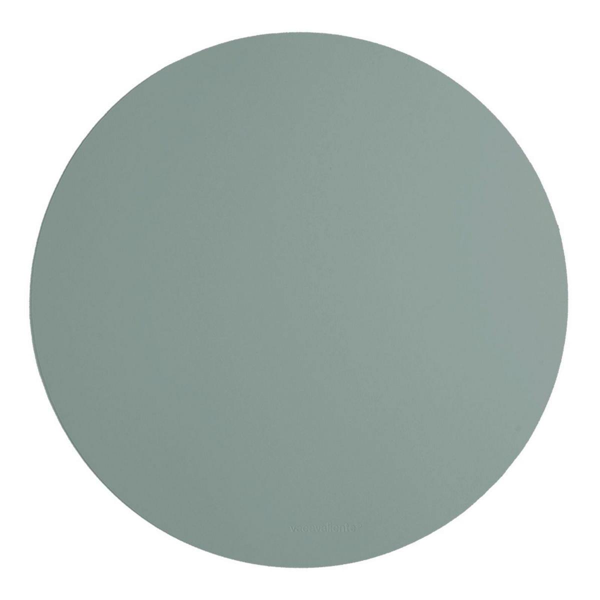 TISCHSET Ruca Leder Blaugrau  - Blaugrau, Basics, Leder (36/36/2cm)