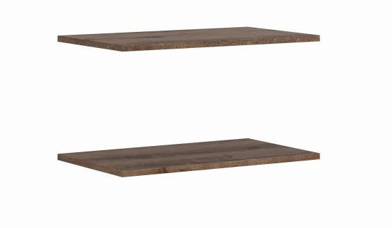 POLICA ZA ORMAR boja hrasta 83/2,2/48 cm - boja hrasta, Dizajnerski, pločasti materijal (83/2,2/48cm) - Carryhome