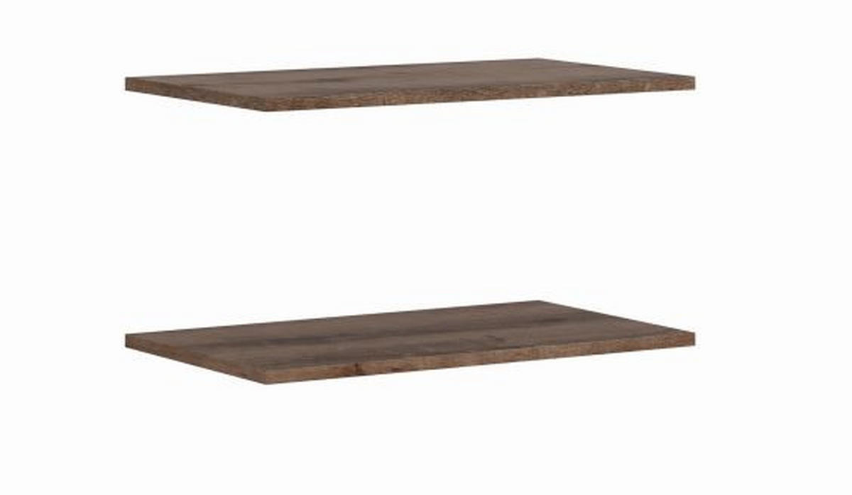 POLICA ZA ORMAR boja hrasta   83/2,2/48 cm    - boja hrasta, Dizajnerski, pločasti materijal (83/2,2/48cm) - Carryhome