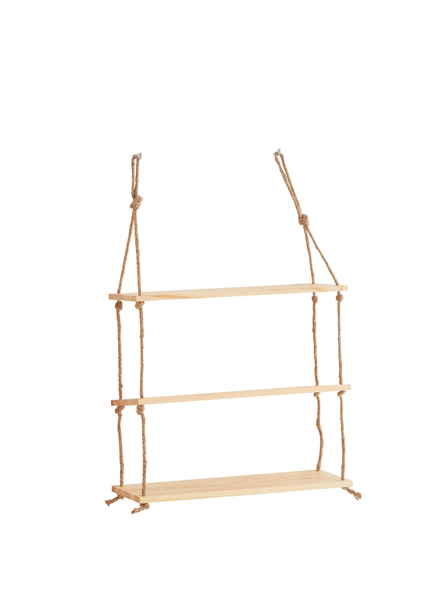 MID.YOU NÁSTĚNNÝ REGÁL, pinie, barvy dubu, 50/75/15 cm