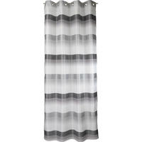 ÖSENSCHAL halbtransparent 140/245 cm   - Weiß/Grau, Basics, Textil (140/245cm)