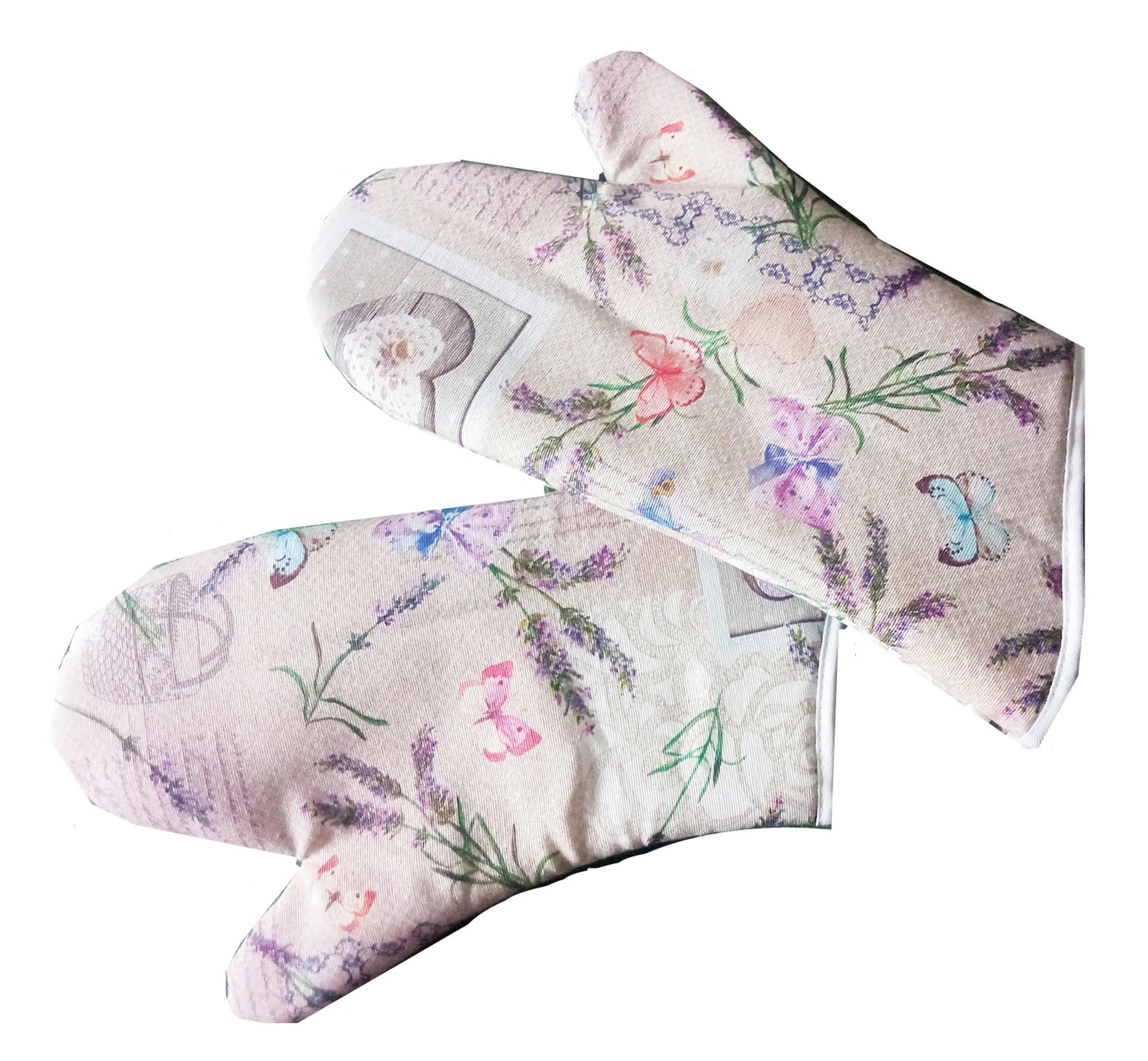 EDÉNYFOGÓ KESZTYŰ színes  - színes, Basics, textil (20/34cm)