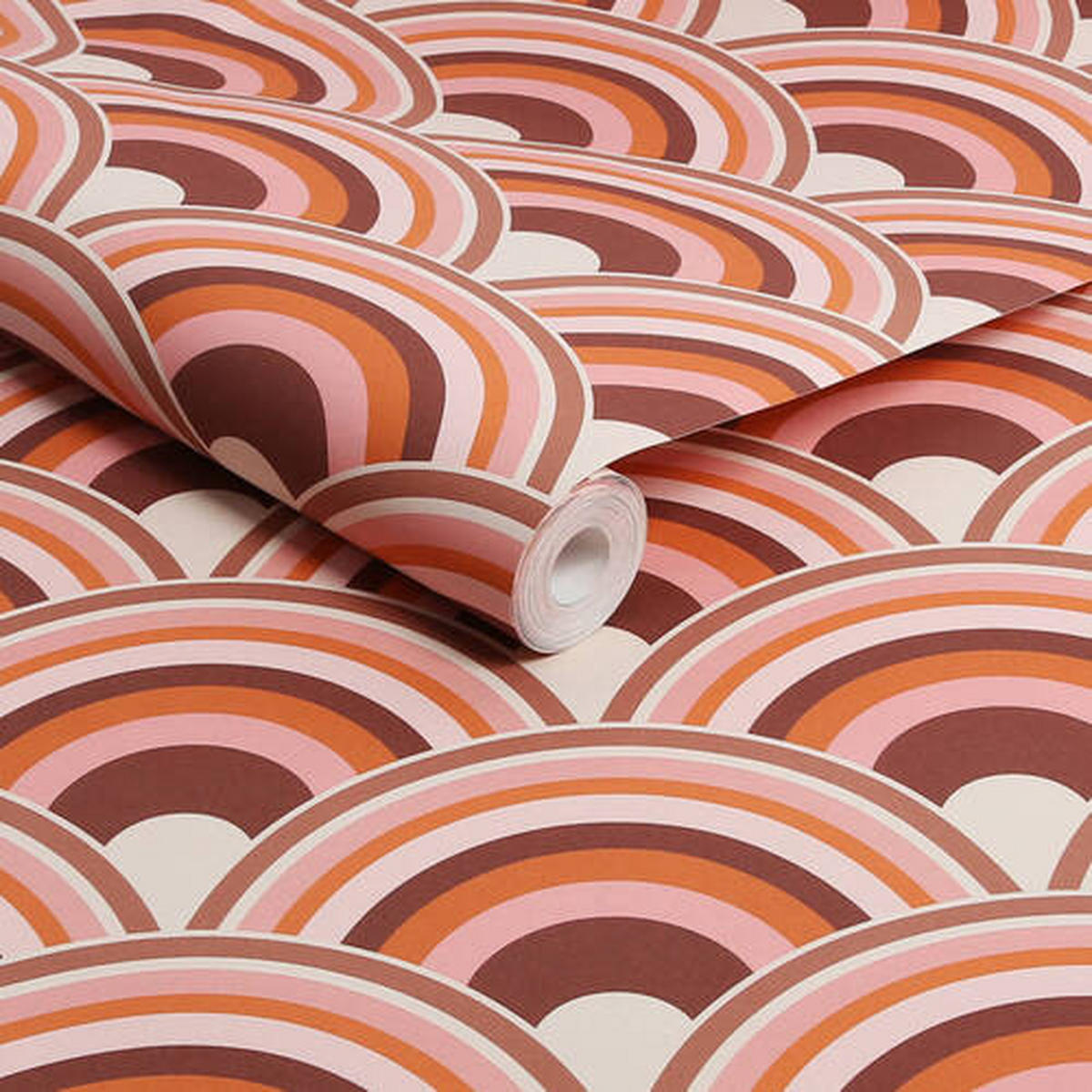 VLIESTAPETE  - Pink, Basics, Papier/Kunststoff (52/1000cm) - Xora