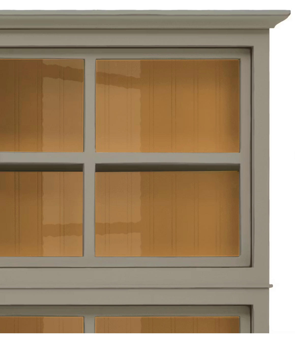 HIGHBOARD UrbanClass  in 190,5/219,5/49 cm  - Grau, LIFESTYLE, Glas/Holz (190,5/219,5/49cm) - Livetastic