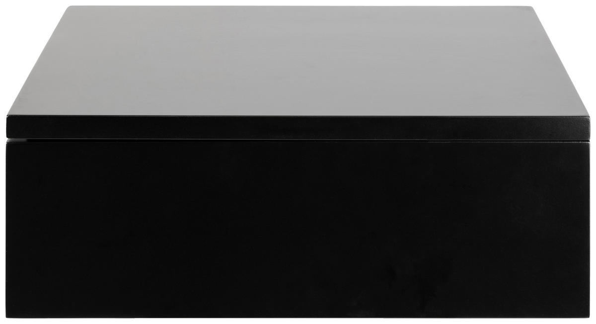 NACHTSCHRANK 37/13/32 cm  - Schwarz, MODERN, Holzwerkstoff (37/13/32cm) - MID.YOU